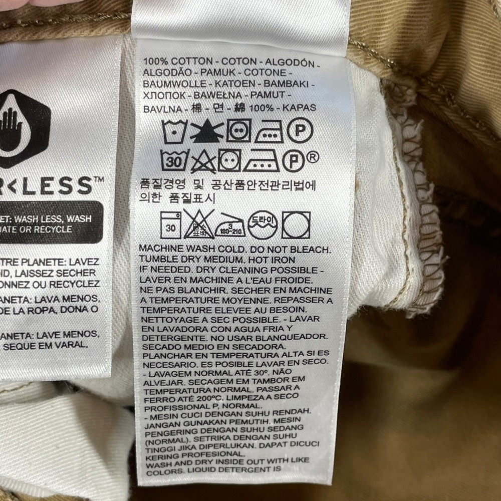 Levi's Men's 514 Straight Fit Jeans Tan Brown Khaki Denim Size 30x32 - Picture 6 of 9